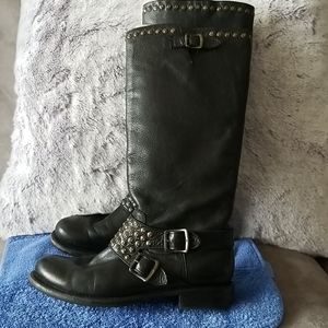 FRYE motorcycle knee boots